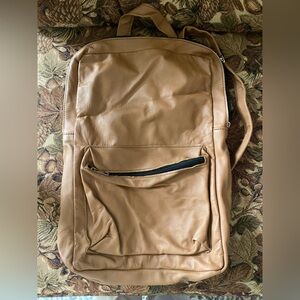 Better way leather backpack